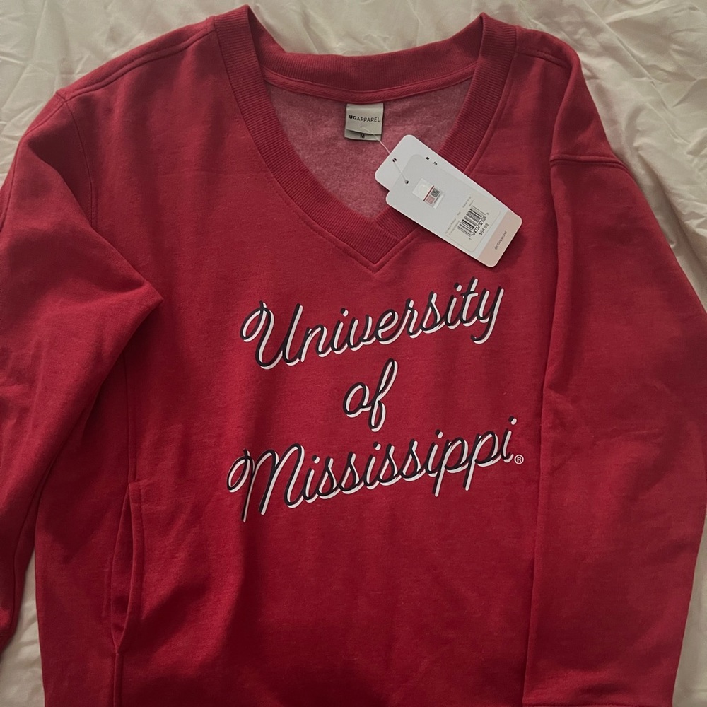 University of Mississippi NWT women sweatshirt.  Paid $64.98